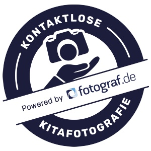 Zertifikats-Siegel Kontaktlose Kitafotografie